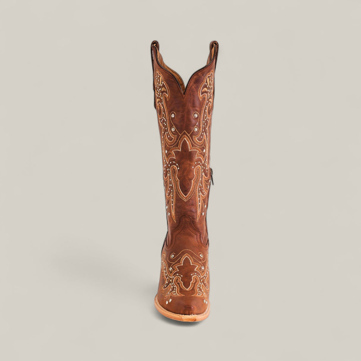 Fannie Brick - Tall Shaft - Snip Toe