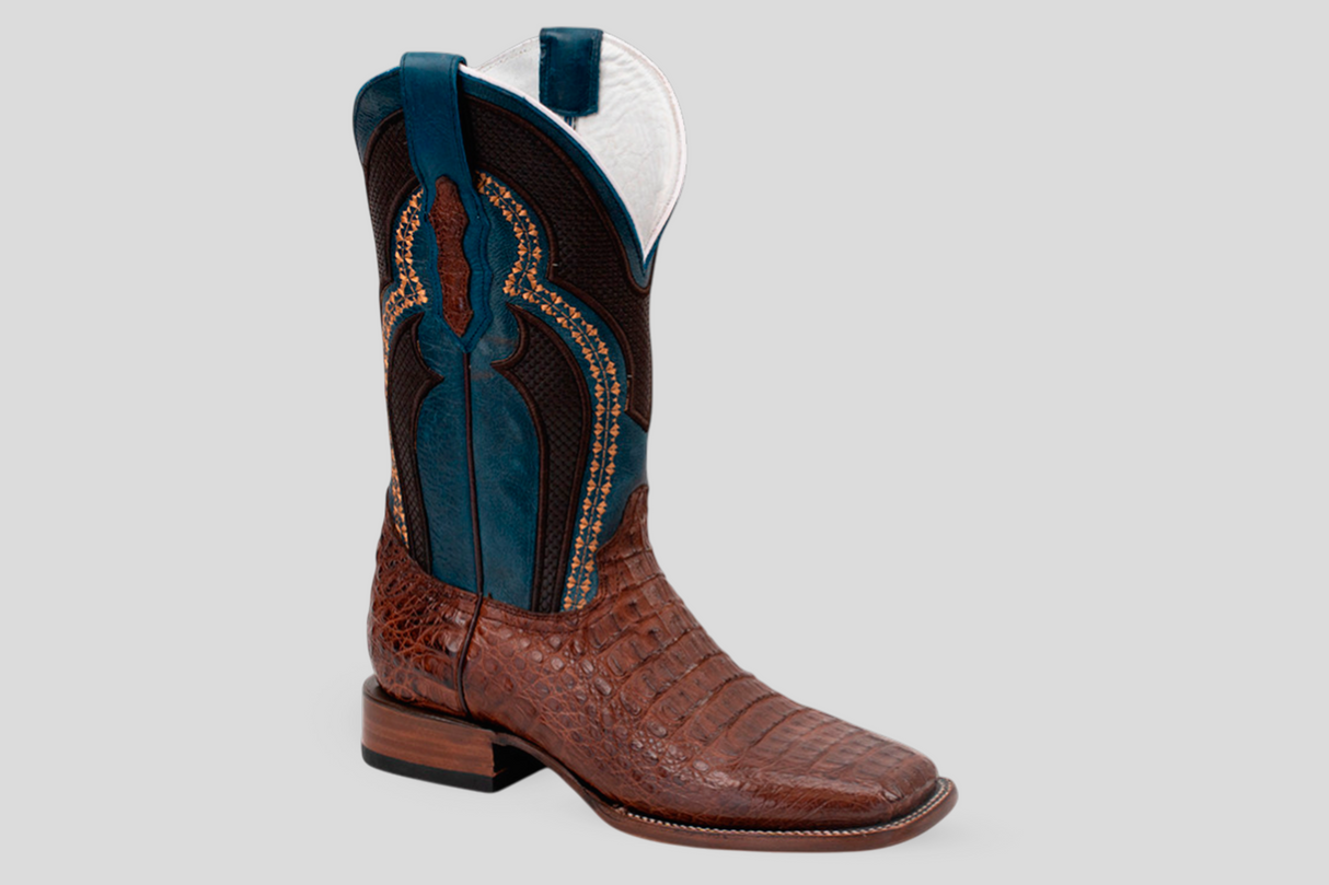 Ranger - Navy Brown - Square Toe