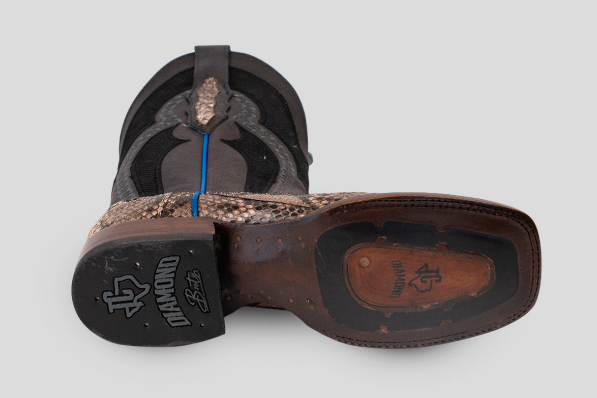 Braxton - Gray - Square Toe