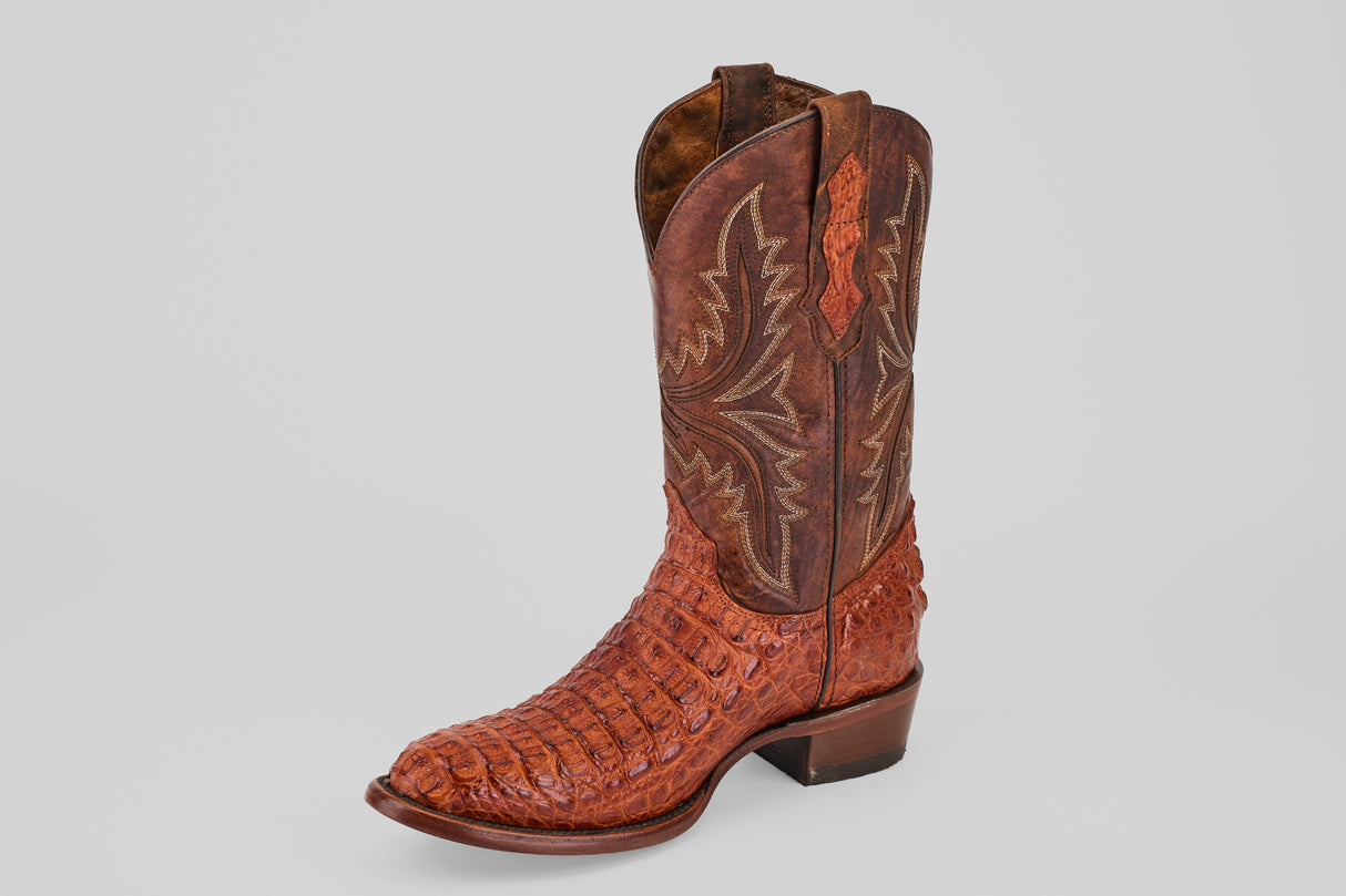 Rhodes HornBack - Brandy - Round Toe