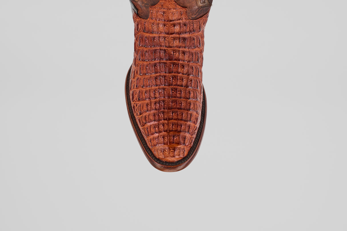 Rhodes HornBack - Brandy - Round Toe