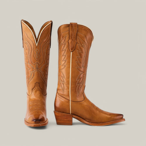 E2012 Clayton Calf Gold Leather Sole