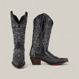 Coral Black - Mid Shaft - Snip Toe