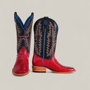   Crowley - Red - Square Toe