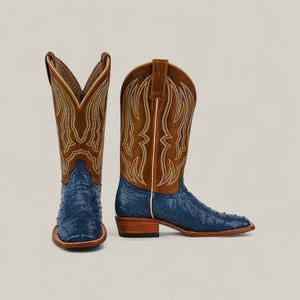 Ridge - Blue - Square Toe