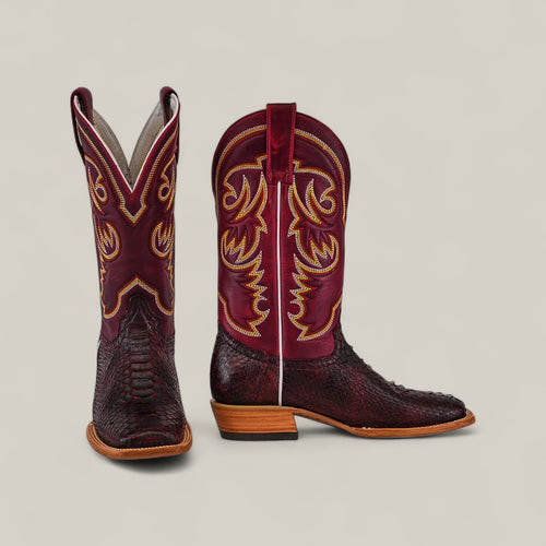 Carson - Blackcherry - Square Toe