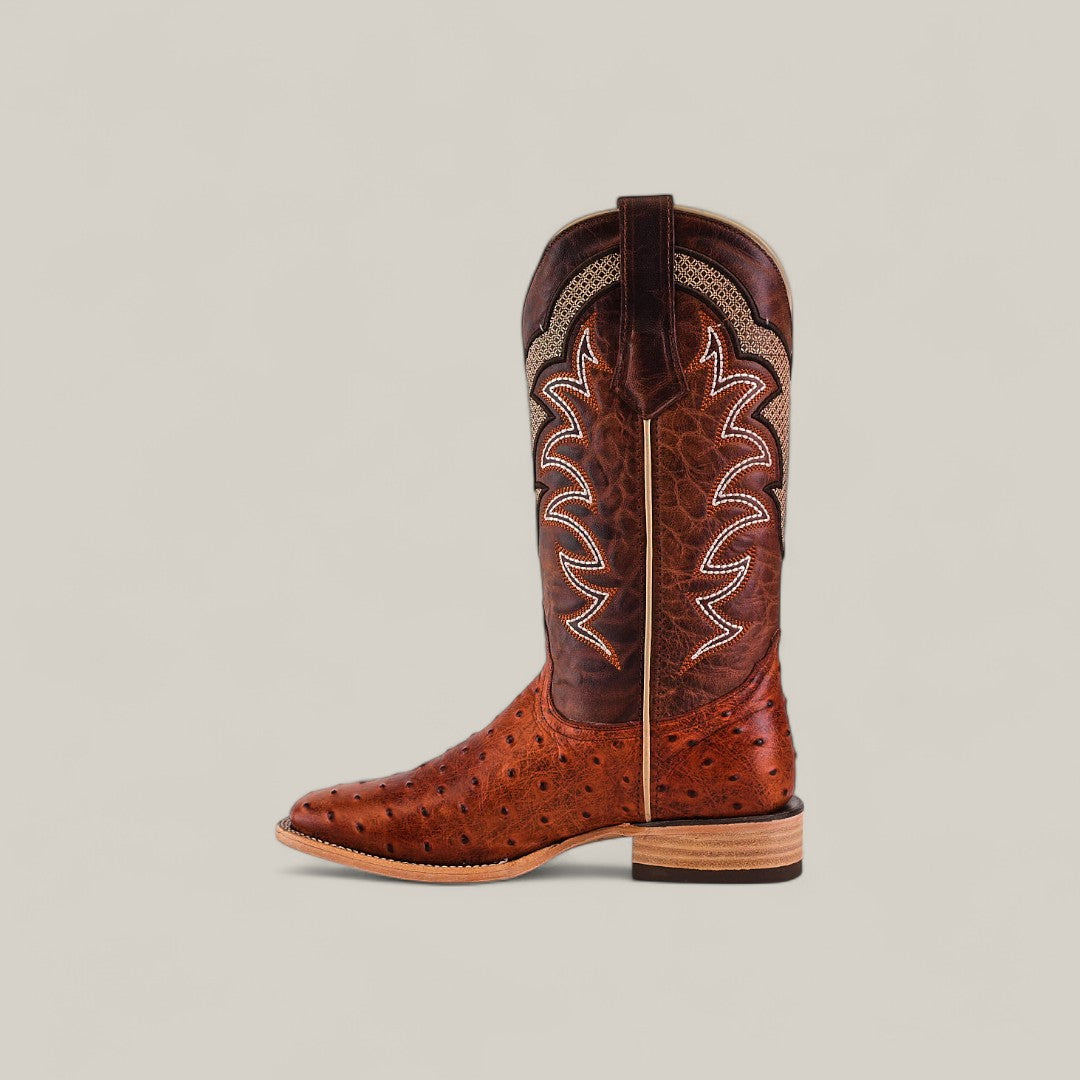 Thompson - Brick - Square Toe Mens Boots