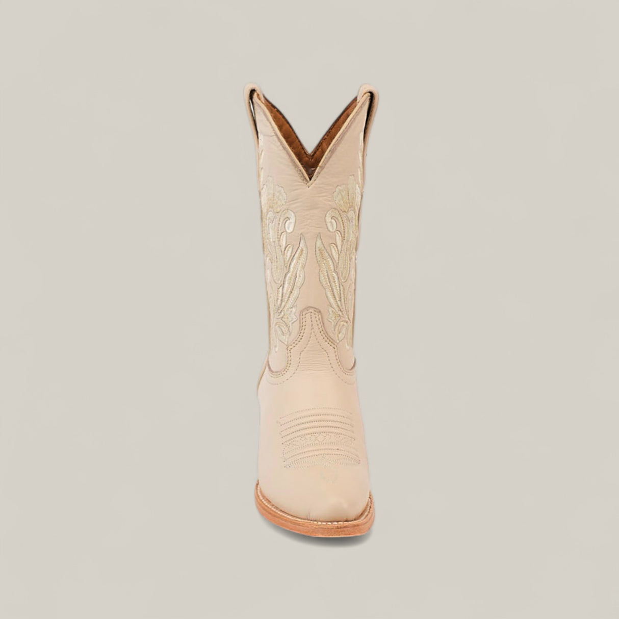 Sophie Beige - Short Shaft - Snip Toe