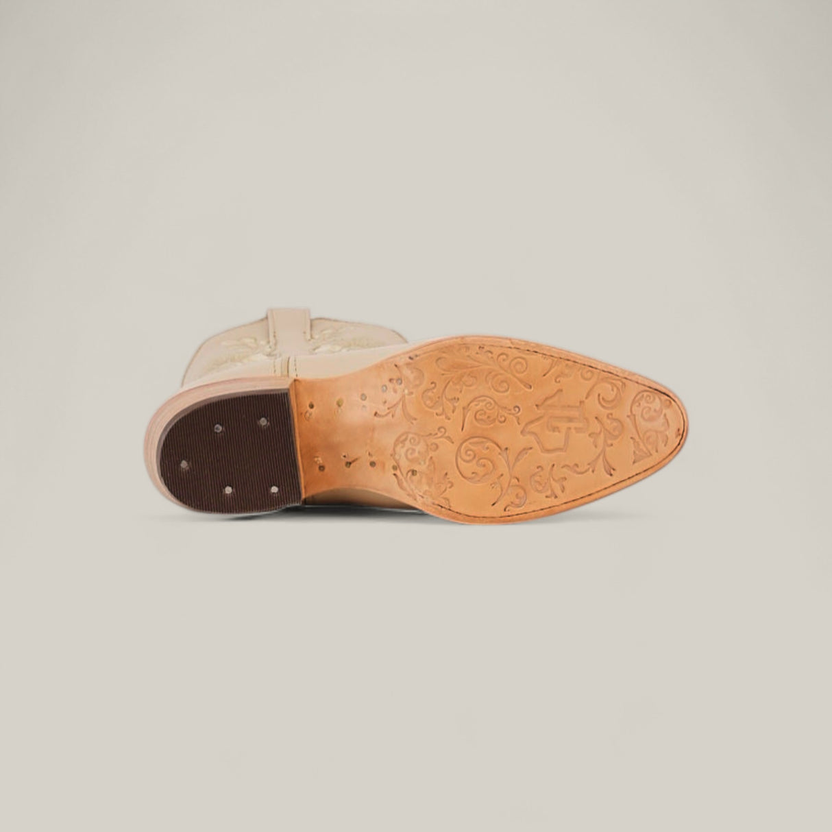 Sophie Beige - Short Shaft - Snip Toe