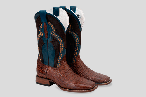 Ranger - Navy Brown - Square Toe