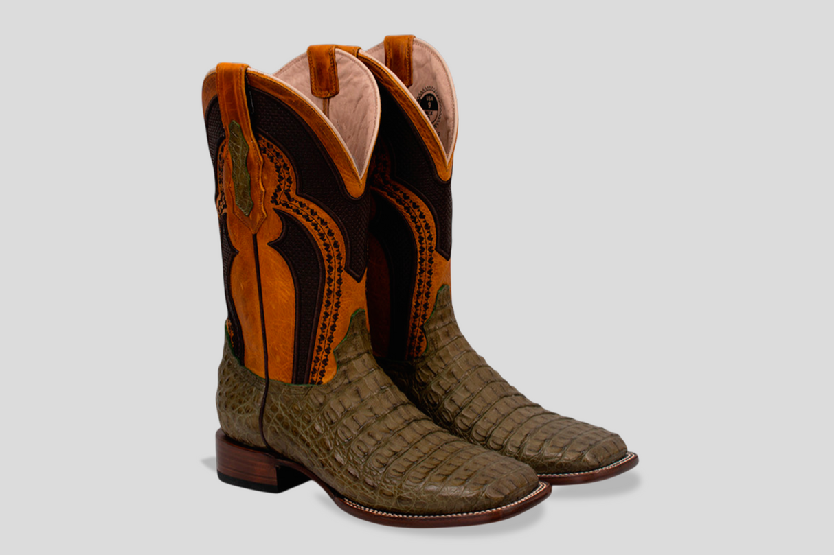 Ranger - Olive - Square Toe