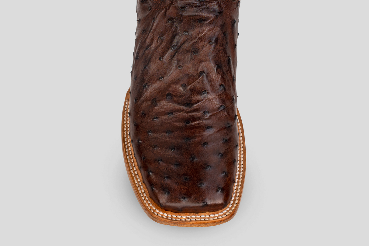 Thompson - Dark Brown - Square Toe