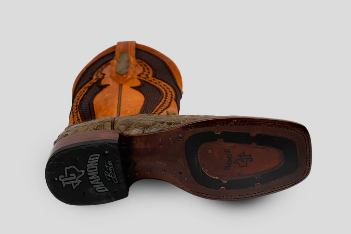 Ranger - Olive - Square Toe