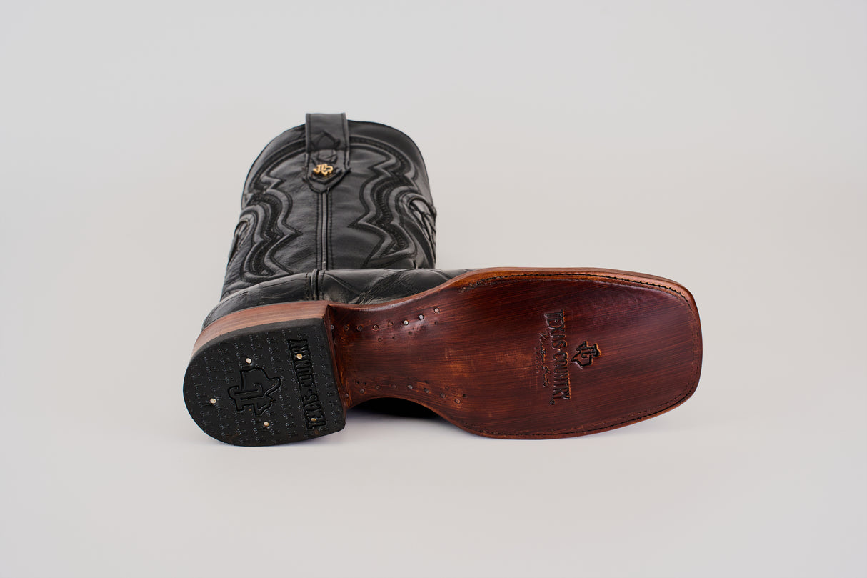 LG10 Lagarto Cola Belly Negro