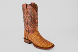 Exotic Alligator Tail - Honey - Square Toe