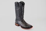 Exotic Alligator - Black - Square Toe