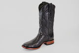 Exotic Alligator - Black - Square Toe