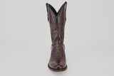 Rhodes HornBack - Black Cherry - Round Toe