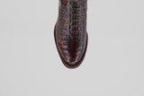 Rhodes HornBack - Black Cherry - Round Toe