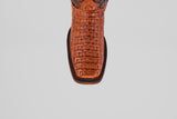 Rhodes HornBack - Brandy - Rodeo Toe
