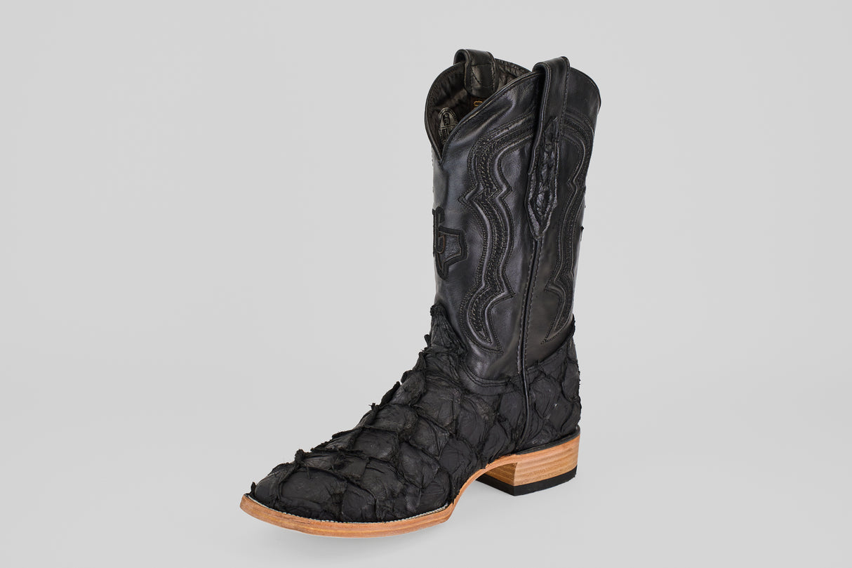 Conor - Matte Black - Square Toe