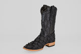 Conor - Matte Black - Square Toe