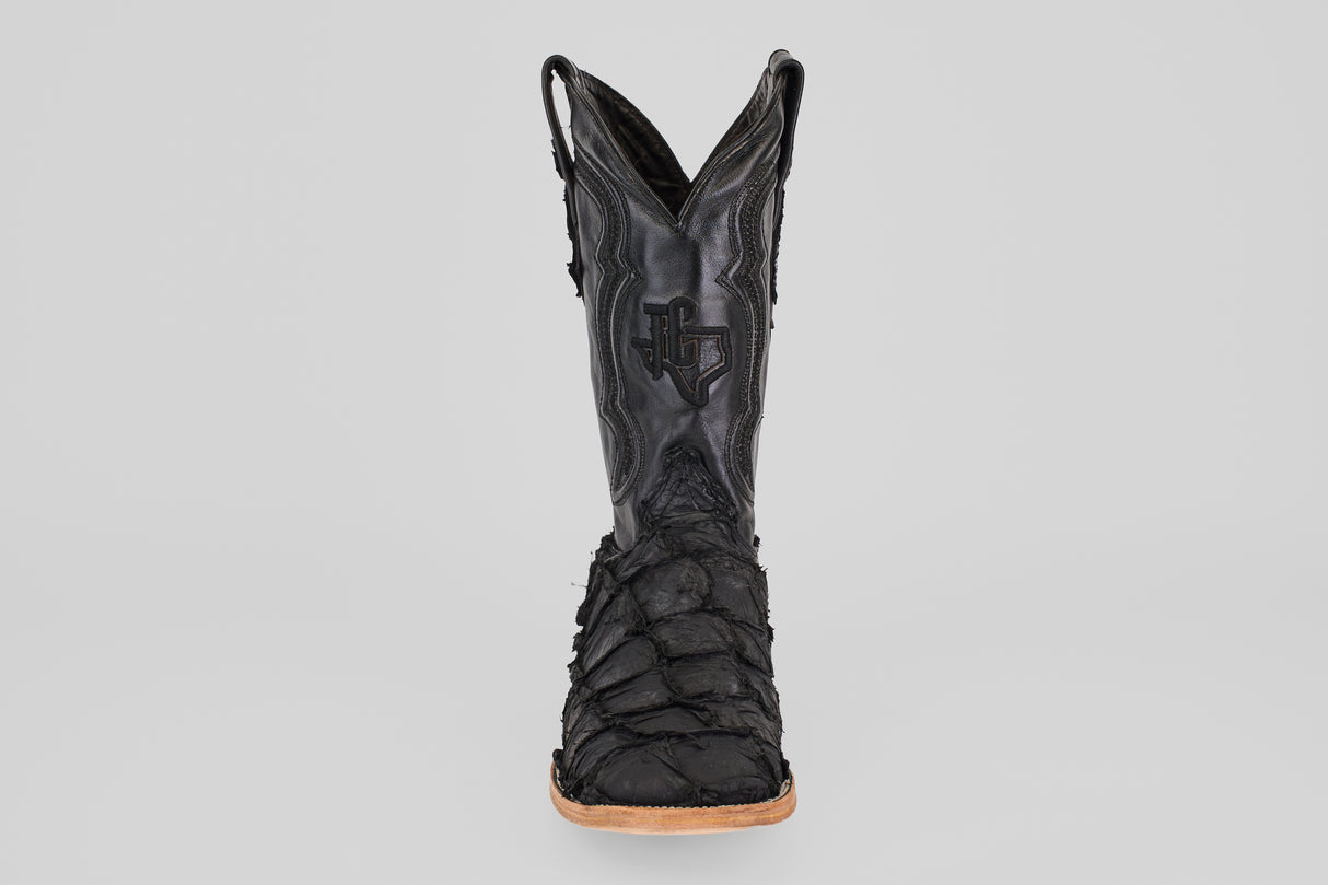 Conor - Matte Black - Square Toe