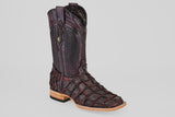 Conor - Matte Black Cherry - Square Toe