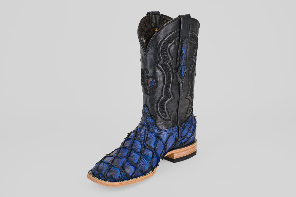 Conor - Dark Blue - Square Toe