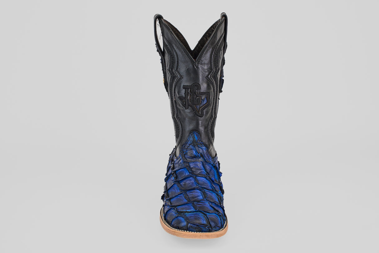 Conor - Dark Blue - Square Toe