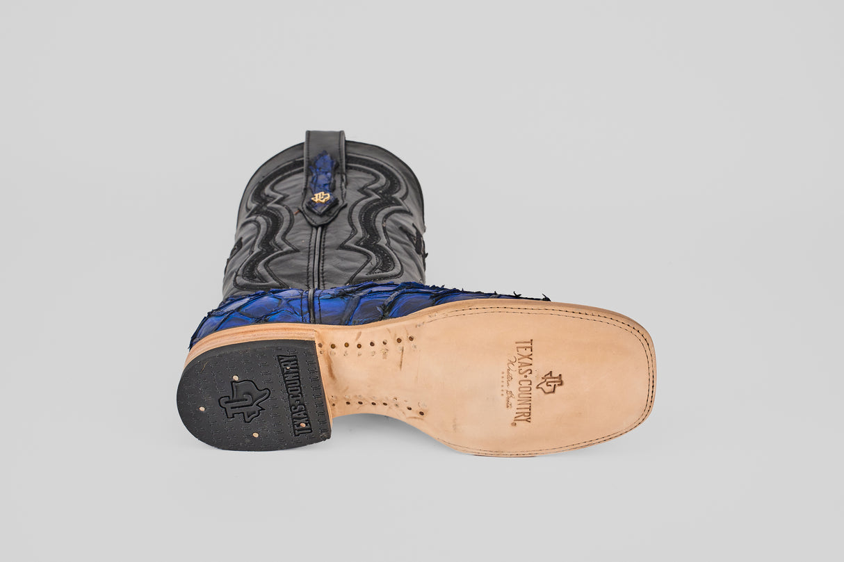 Conor - Dark Blue - Square Toe