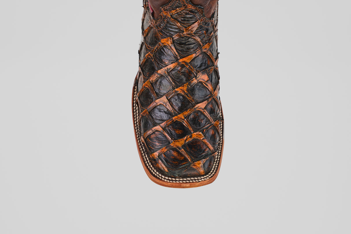 Conor - Rustic Cognac - Square Toe