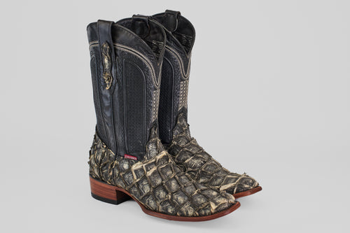 Conor - Rustic Bone - Narrow square Toe