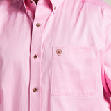Solid Twill Classic Fit Shirt Pink - 10016692