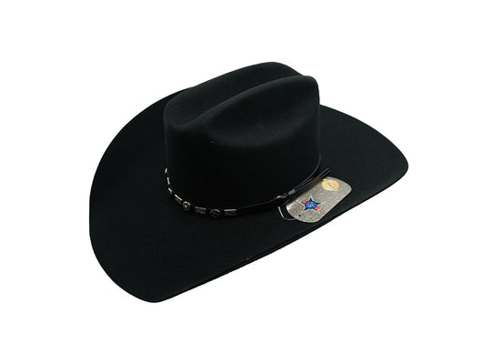 Exclusive "Houston" Texas Country Western Cowboy Hat Black